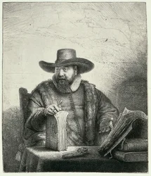 Porträt von Cornelis Claesz. Anslo